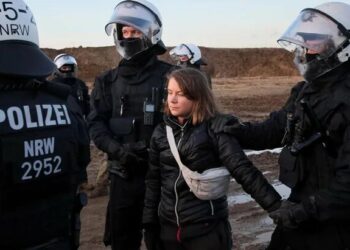 Detuvieron a Greta Thunberg durante una manifestación en Noruega