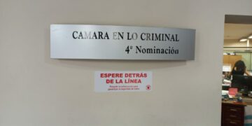 «La experimental» para el ordenanza de la Cámara Cuarta del Crimen