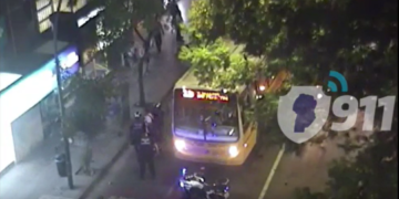 Así detuvieron a cinco personas que tras robar intentaron escapar en colectivo