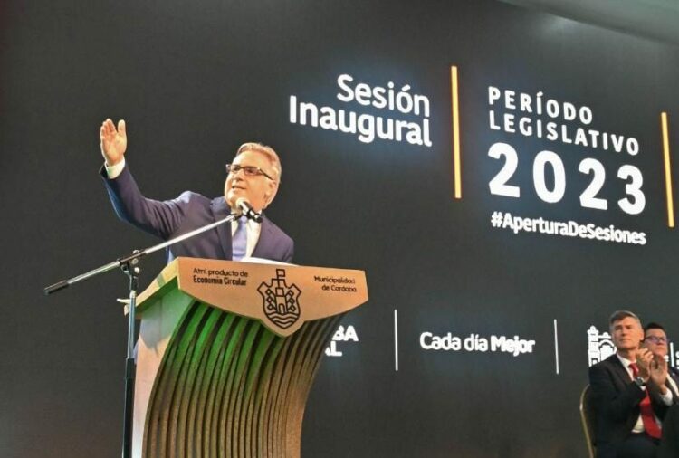 El Intendente aprovechó para reafirmar su candidatura a Gobernador.