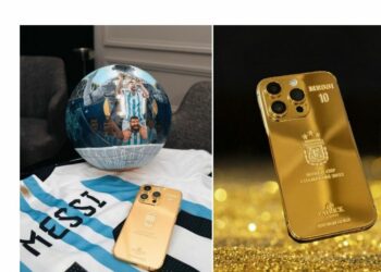 iPhones de oro: el lujoso regalo para Lionel Messi y La Scaloneta