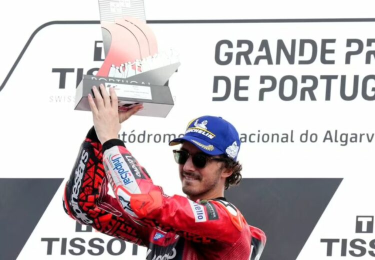 El campeón Bagnaia sacó chapa y se llevó la victoria en Portugal
