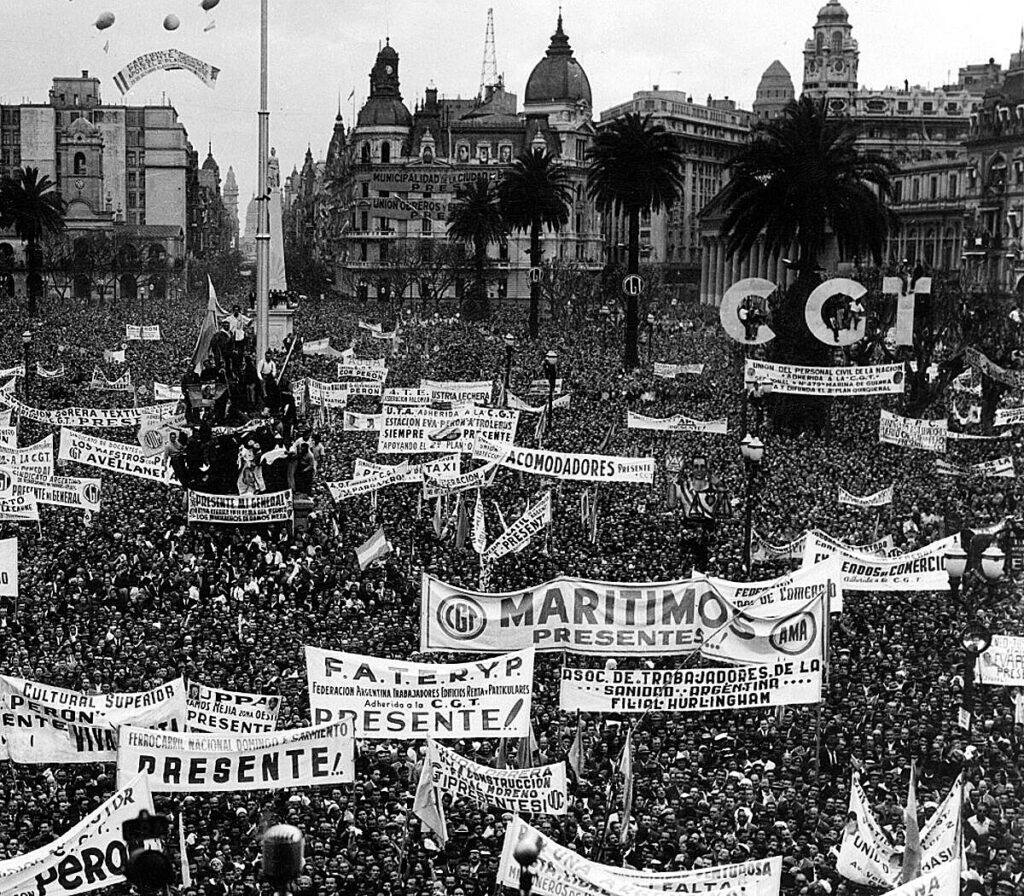 Con su fuerza y su trabajo. La CGT escribe su historia reciente