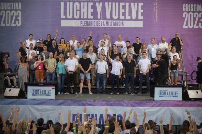 Plenario kirchnerista en Avellaneda por una “Cristina presidenta”