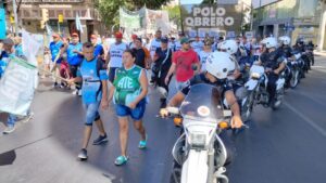 Organizaciones marcharon contra la “criminalización” de la protesta