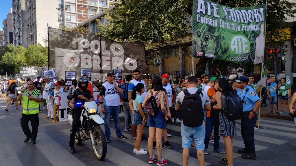 Organizaciones marcharon contra la “criminalización” de la protesta