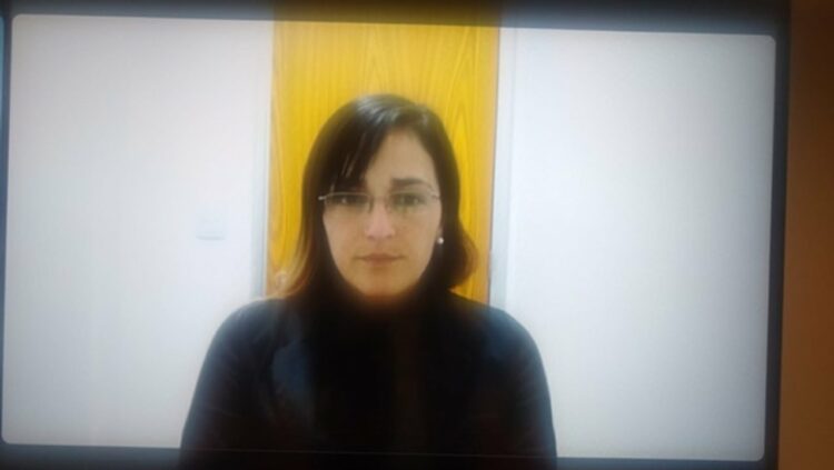 Ayer por primera vez se conoció el rostro de la acusada Wanda Esquivel.