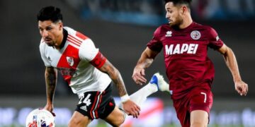 River le ganó 2-0 a Lanús de visitante