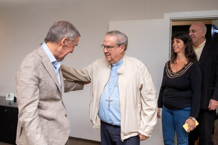 Schiaretti recibió al Comipaz tras la manifestación del lunes