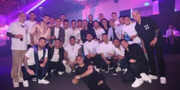 La Scaloneta estuvo de fiesta, pero con un ojo puesto en Curazao