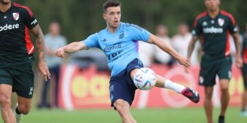 La ‘Scaloneta’ goleó a River en un «amistoso informal» el día después de la gran fiesta