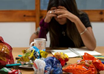 Estrés y depresión, dos causas de la adicción a la comida