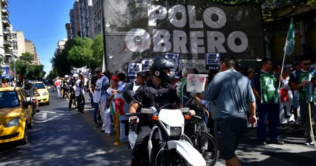 Marchas piqueteras en el centro Marchas piqueteras en el centro