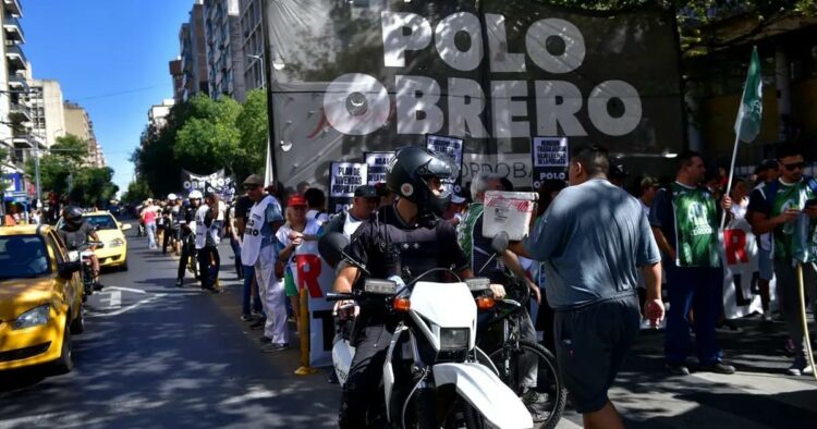 Marchas piqueteras en el centro