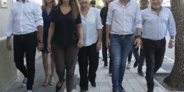 Vidal exhibió unidad en Córdoba