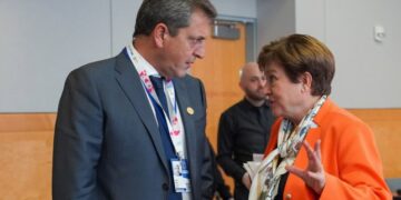 Massa se reunió con Georgieva tras acordar la reformulación del programa con el FMI