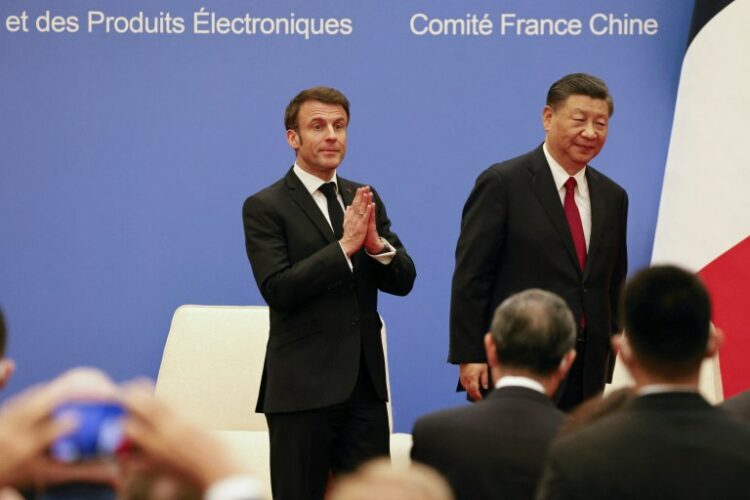 Macron se reunió con Xi y le pidió que ayude a poner fin a la guerra en Ucrania