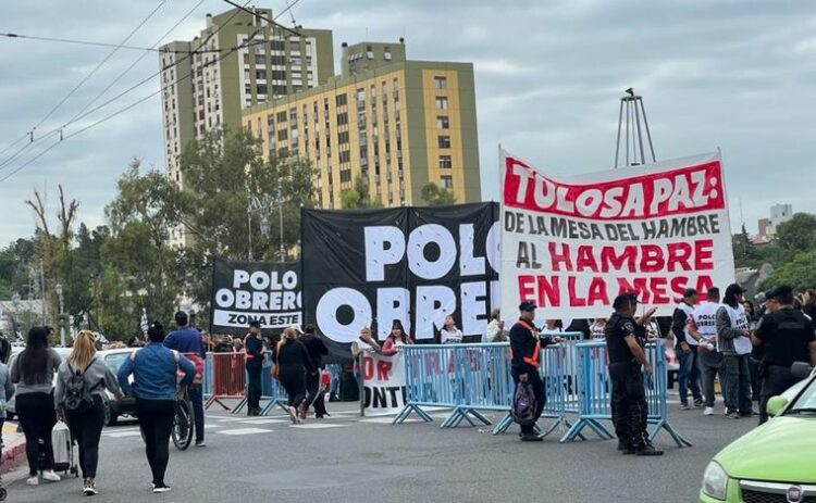 La Fiscalía notificó a los seis imputados involucrados en cortes de calles céntricas