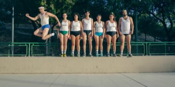 Siete atletas del corazón en un polideportivo actoral