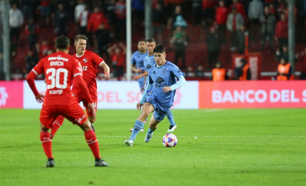 Belgrano perdió ante Independiente en Avellaneda