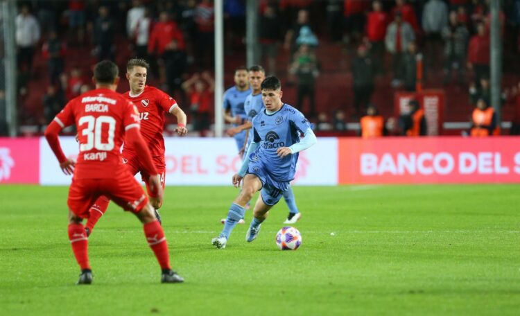 Belgrano perdió ante Independiente en Avellaneda