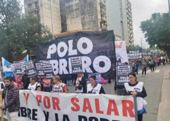 Así se movilizan en Córdoba por la jornada nacional de protesta piquetera