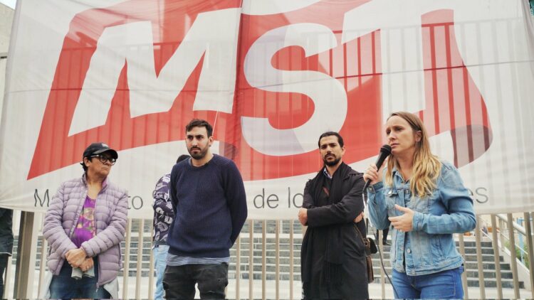 El MST acompañó a Nazar, imputado por las protestas