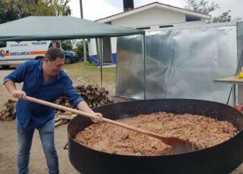 Con entrada libre y gratuita, este sábado llega a Agua de Oro el 7° Festival de la Paella Gigante
