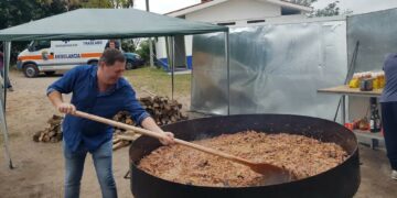 Con entrada libre y gratuita, este sábado llega a Agua de Oro el 7° Festival de la Paella Gigante