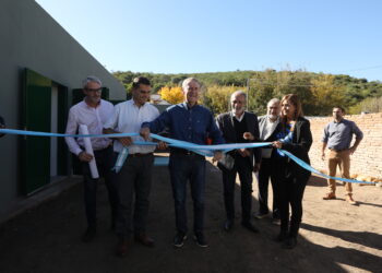 Se habilitó el primer tramo del acueducto Sierras Chicas Norte