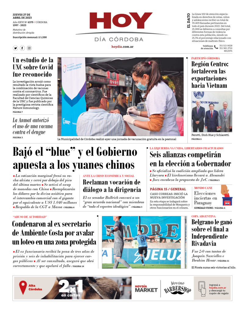 Portada 27.04.2023 Portada 27.04.2023