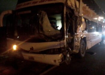 Un grave choque en la Ruta 36 dejó como saldo a varias personas heridas