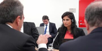 Massa se reunió con la vicedirectora del FMI en Washington y analizaron el impacto de la sequía