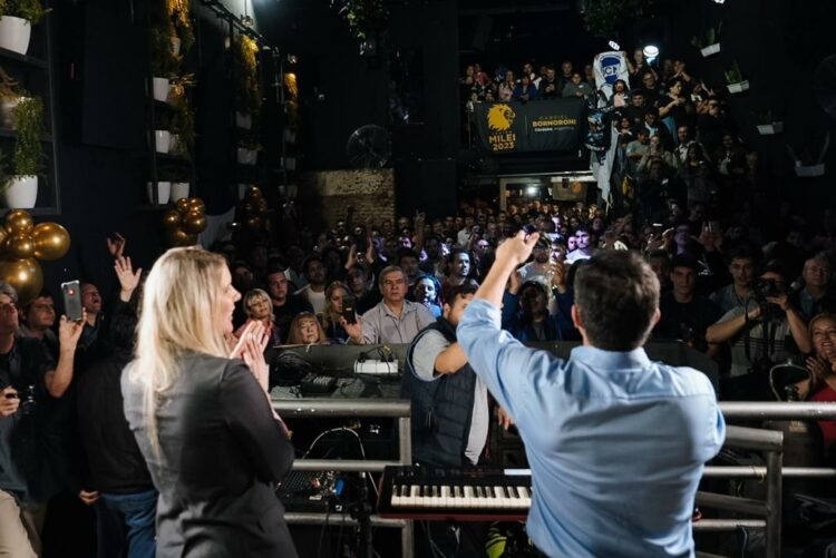 Milei inauguró su primer local partidario oficial en Córdoba rumbo a las Presidenciales