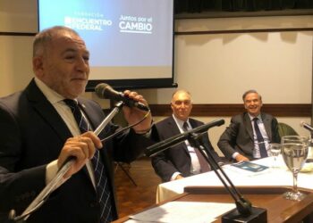 Pichetto apoyó la candidatura  de Juez para la Gobernación