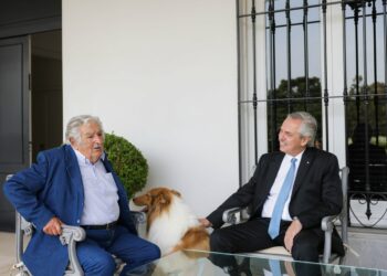 El Presidente habilitó la venta de medicamentos veterinarios en farmacias y recibió a Mujica