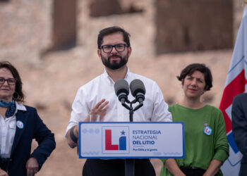 Boric presentó su estrategia sobre el litio ante empresarios chilenos