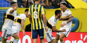 Boca lo empató en el último minuto y se llevó un punto en su visita a Rosario Central