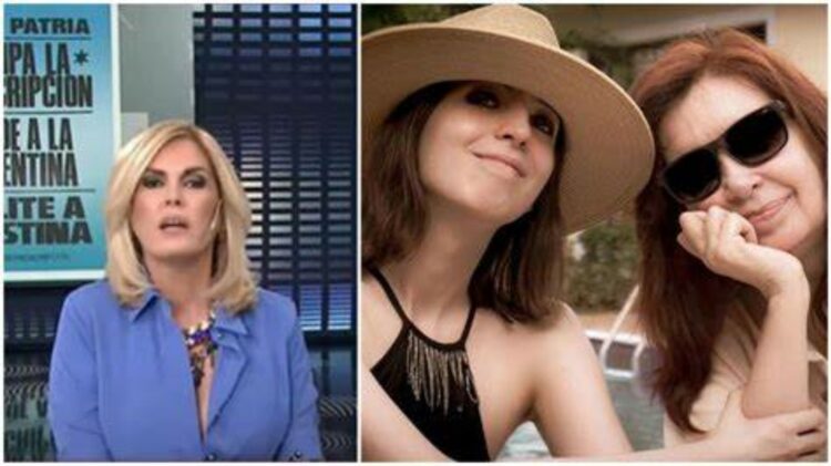 El Gobierno denunció a Viviana Canosa por las expresiones contra Cristina Kirchner y su hija