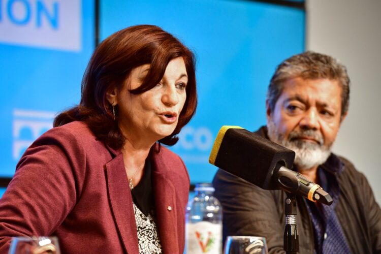 Kelly Olmos, ministra de Trabajo de la Nación.