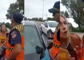 Liberaron a la mujer que se resistió a la autoridad en un control de la E-53