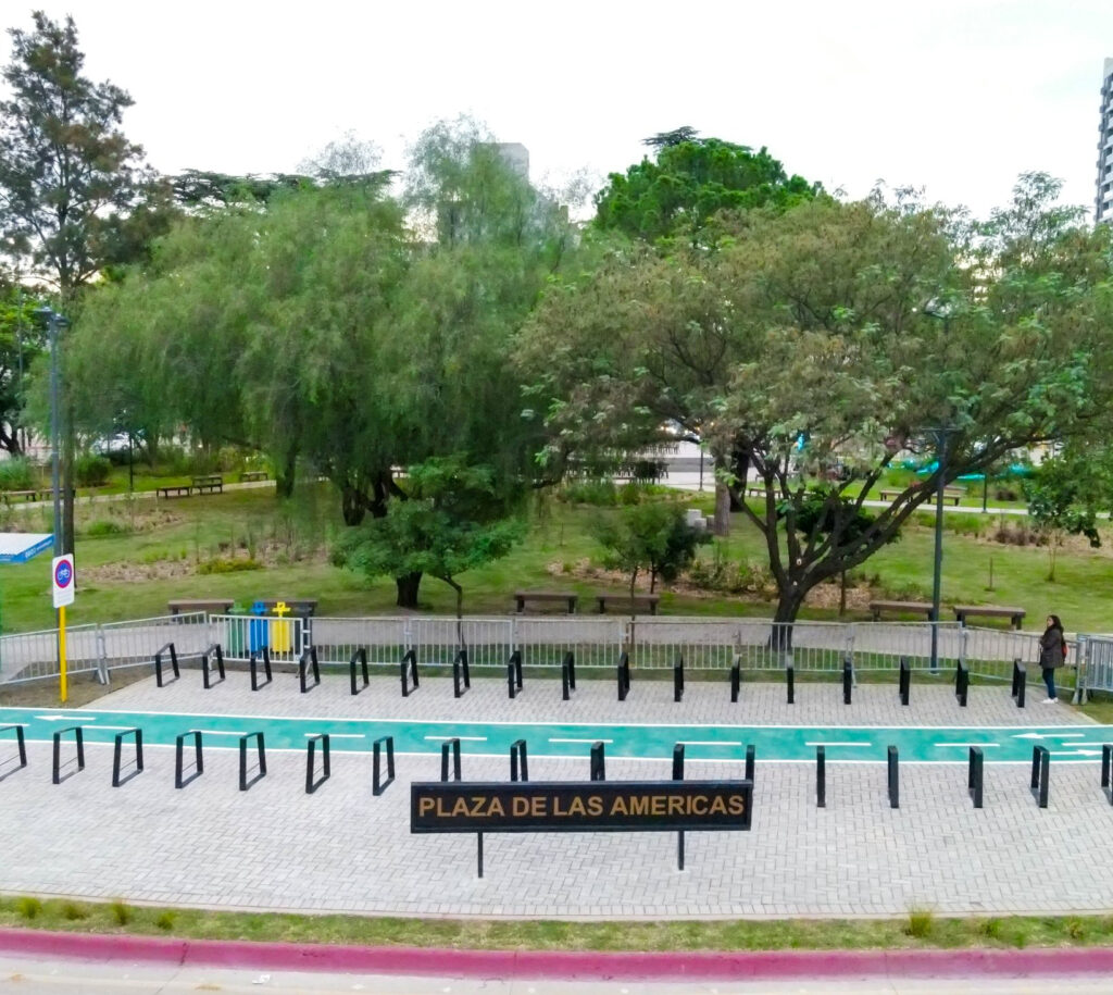 La Plaza de las Américas, otro espacio recuperado con perspectiva ambiental