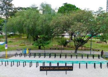 La Plaza de las Américas, otro espacio recuperado con perspectiva ambiental