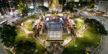 Plaza España vuelve a ser de todos los vecinos