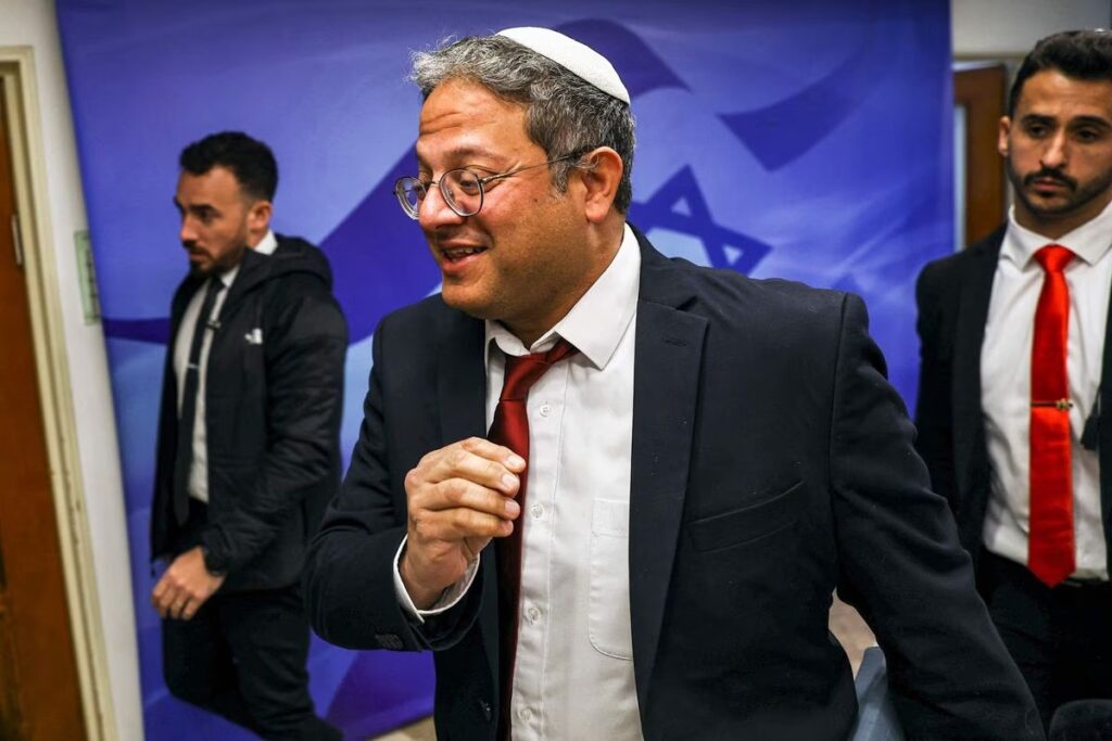Netanyahu deja en manos de un extremista a la Guardia Nacional