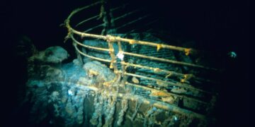Salieron a la luz imágenes nunca antes vistas del Titanic hundido