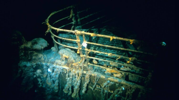 Salieron a la luz imágenes nunca antes vistas del Titanic hundido