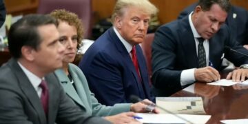 Acusado de 34 delitos, Trump se declaró no culpable ante el juez