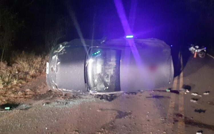 Dramática persecución en Villa Allende deja como saldo varios heridos y un auto destrozado