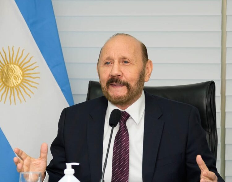 El gobernador de Formosa, Gildo Insfrán.